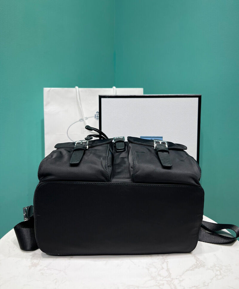 Prada Re-Nylon Medium Backpack 1BZ811 Black